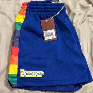 Denver Nuggets Womens NBA jump shorts